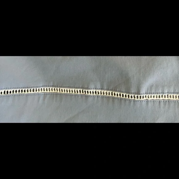 Theory Blue Off The shoulder Top - Size S - Picture 5 of 8